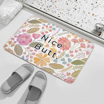 Nice Butt.  Versatile Bath Mat