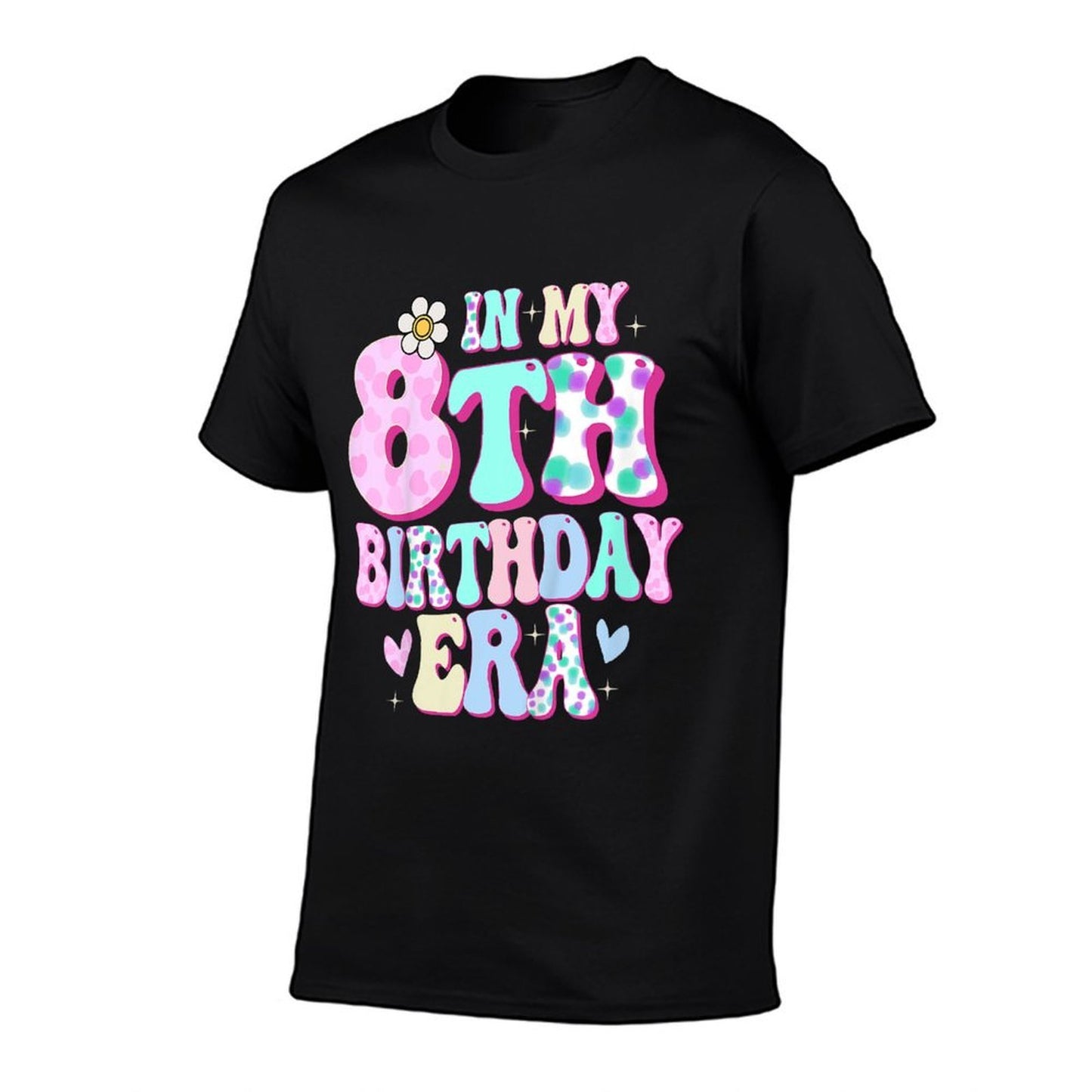 In My 8th Birthday Era Girl Gifts Eight Bday 8 Year Old  Durable T-Shirt