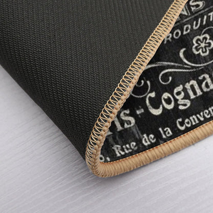 Paris Bistro  Non-Slip Bath Mat