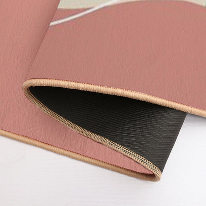 Abstract Geometric Wave Lines (Model 2)  Stain-Proof Bath Mat