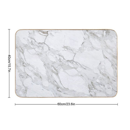 Pure Marble  Easy Maintenance Bath Mat