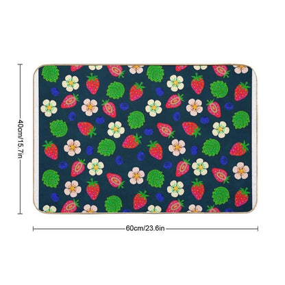 Strawberry Magic  Dirt-Trapping Bath Mat
