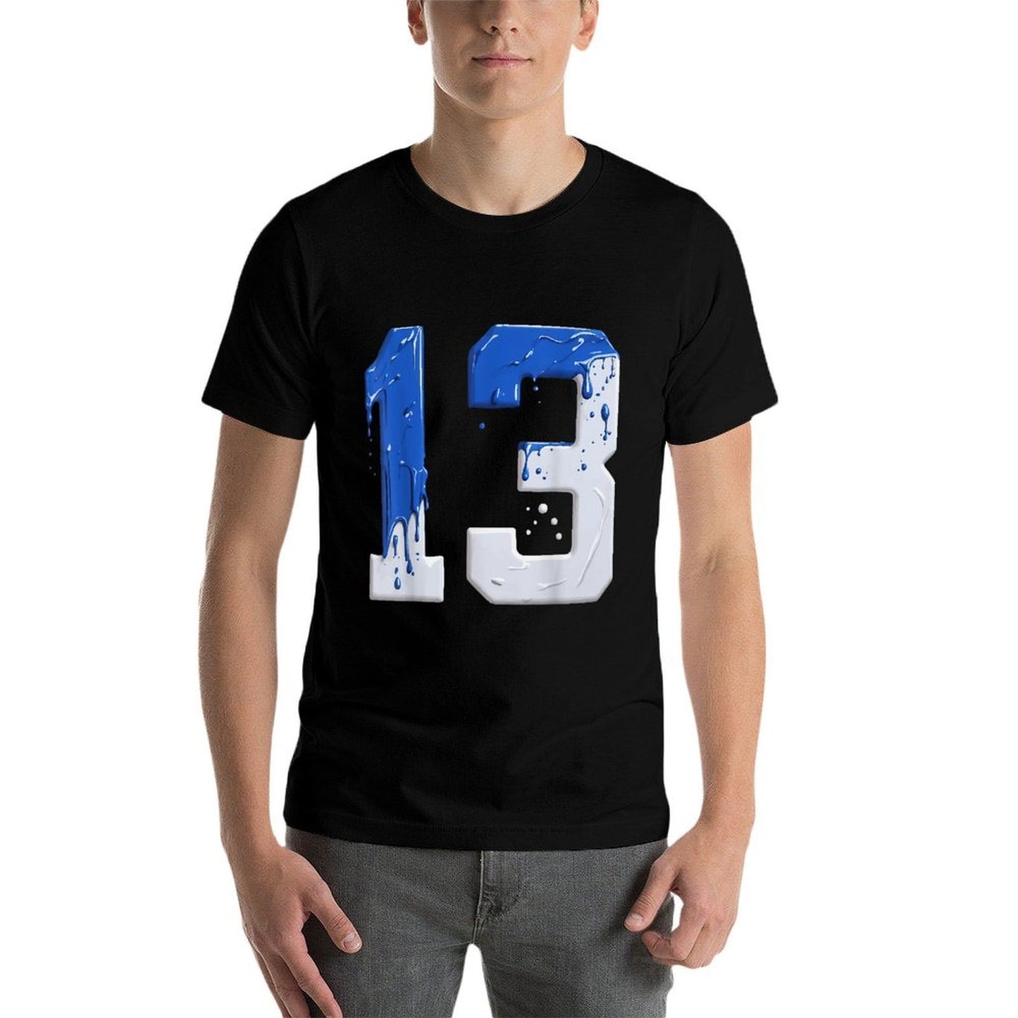 NUMBER 13 YEARS OLD 13TH BIRTHDAY  Cotton T-Shirt