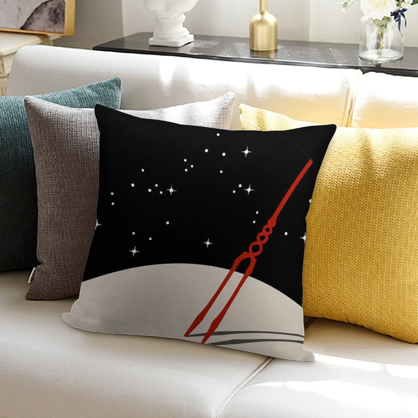 Lance of Longinus - No Logo Soft Anti-Pilling Throw Pillow