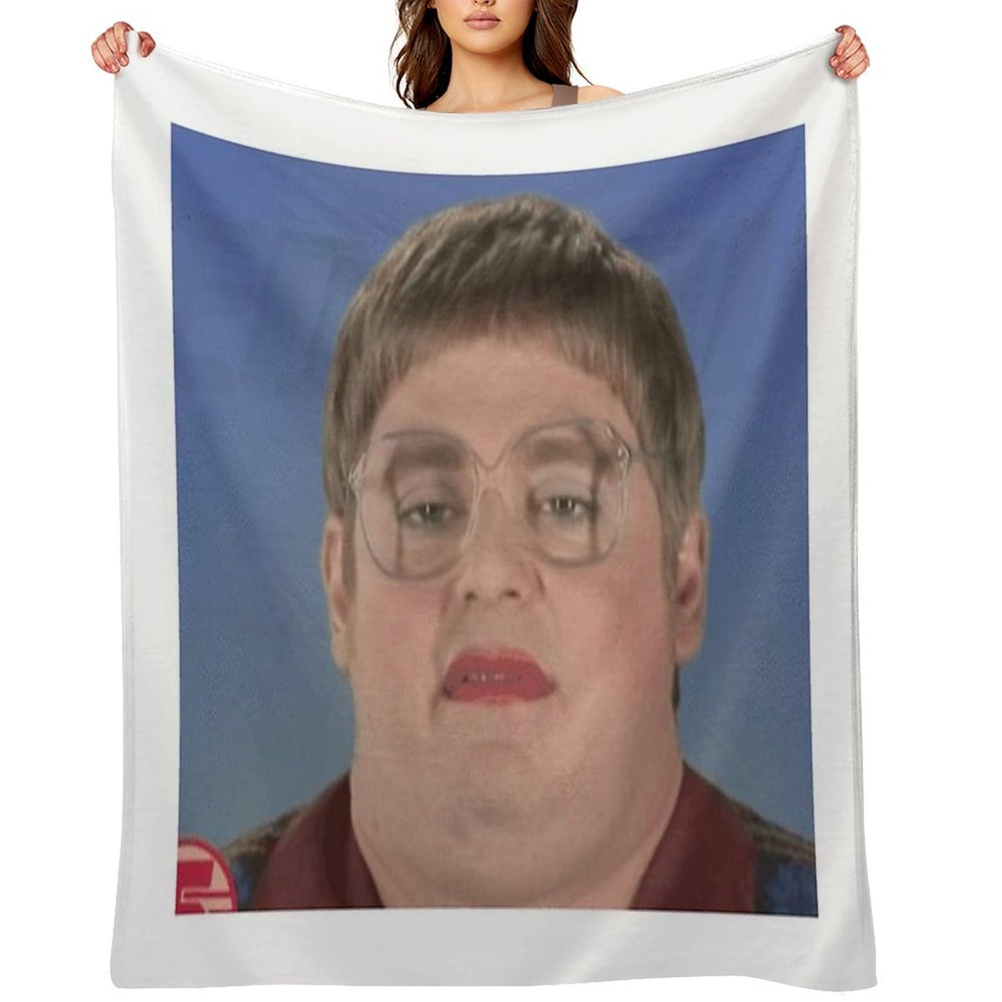 Tim And Eric News Shrink-resistant Throw Blanket