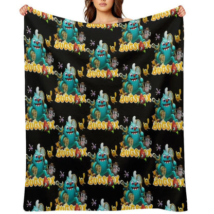 Bugsnax Plush Throw Blanket