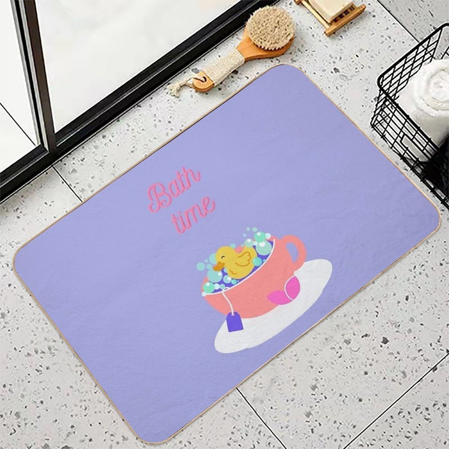 Bath Time  Absorbent Bath Mat