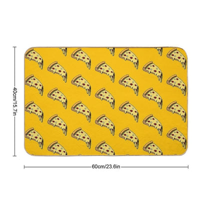 Slice of Pizza  Repositionable Bath Mat