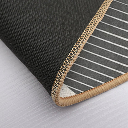 Mid Century Modern 077  Easy Maintenance Bath Mat