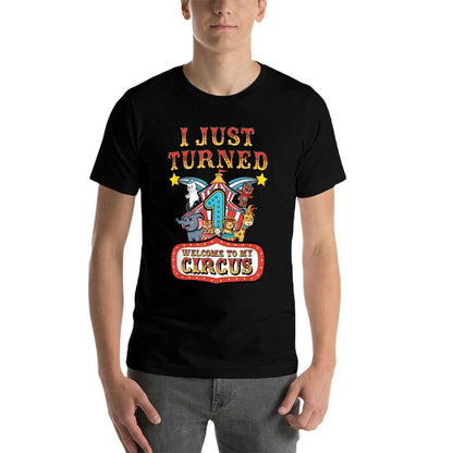 Kids 1 Year Circus Theme Party Carnival Birthday 1st Birthday Carnival Theme Welcome To My Circus Unisex Kids 1 Year Olds 1 Year  Classic T-Shirt