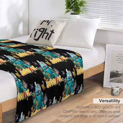 Bugsnax Plush Throw Blanket