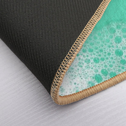 Aquamarine Foam  Rapid-Drying Bath Mat