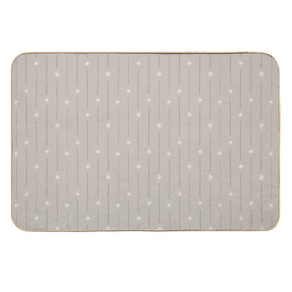 Swan River [taupe]  Eco-Friendly Bath Mat