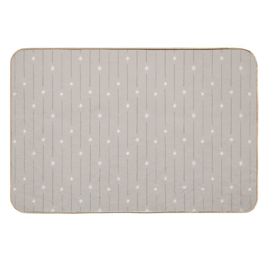 Swan River [taupe]  Eco-Friendly Bath Mat