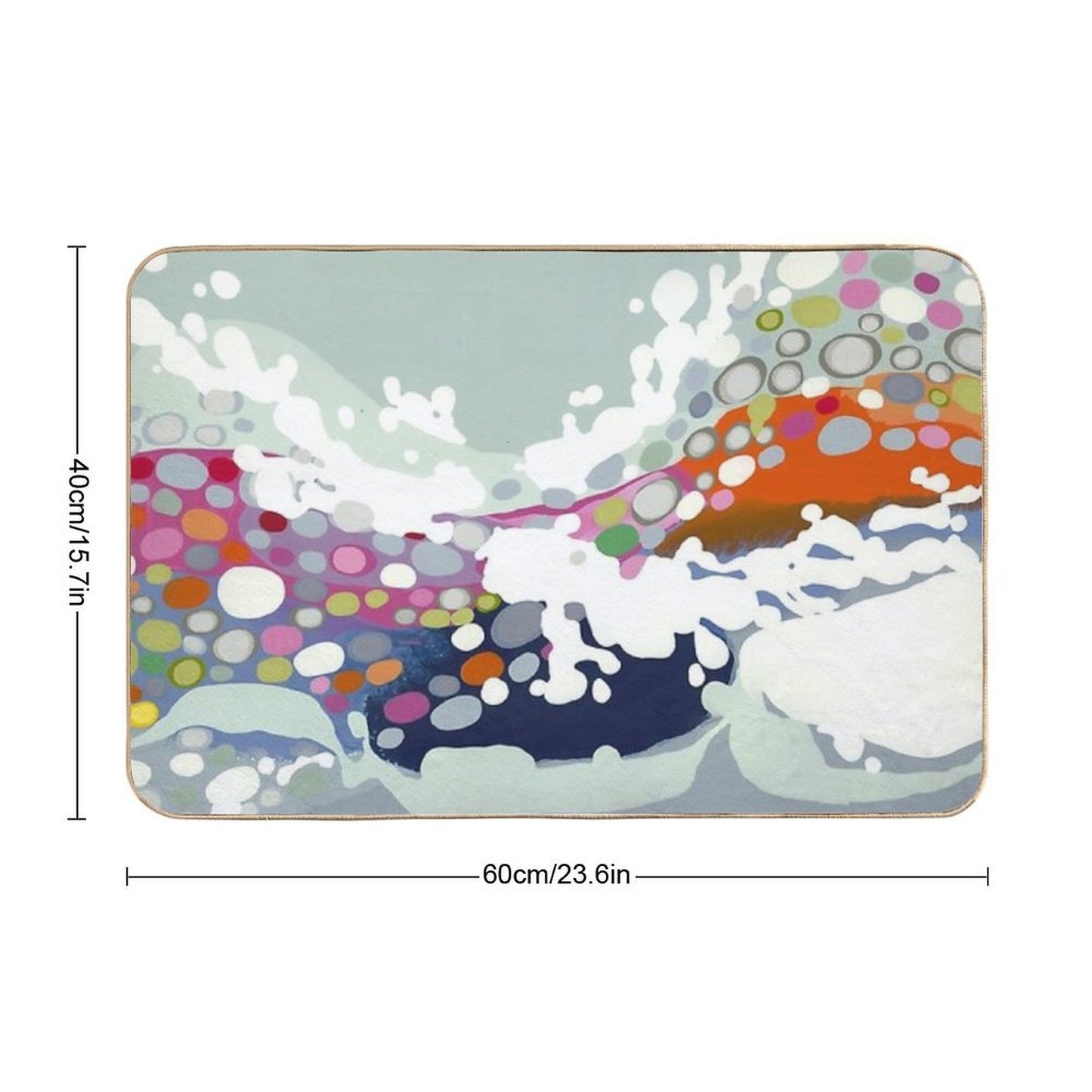 Tell It to Me Again  Eco-Friendly Bath Mat