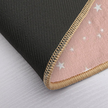 Pastel Star Pattern  Stain-Proof Bath Mat