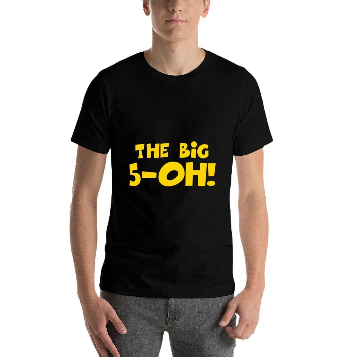 The Big 5-OH! The Big 50, 50th Birthday, 50 Years Old Sweatshirt  Oversized Silhouette T-Shirt