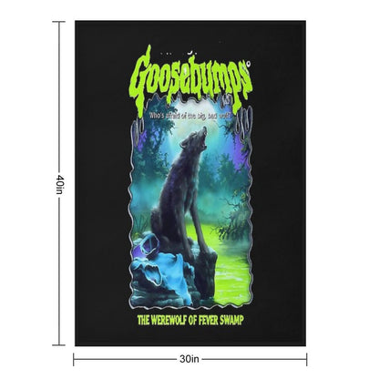 RL Stines Goosebumps Nightmares Multi-functional Throw Blanket