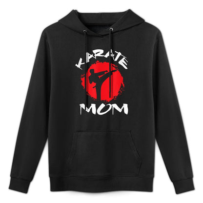 Karate Mom Vintage Martial Art Self And Defense Mothers Day Unisex Design Hoodie