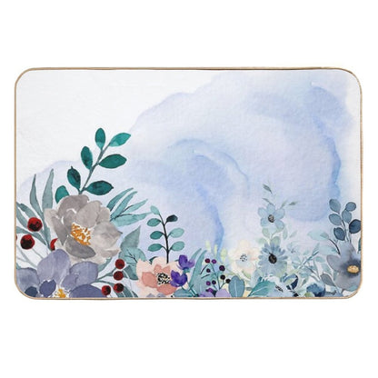 A Beautiful Wildflowers  Odorless Bath Mat