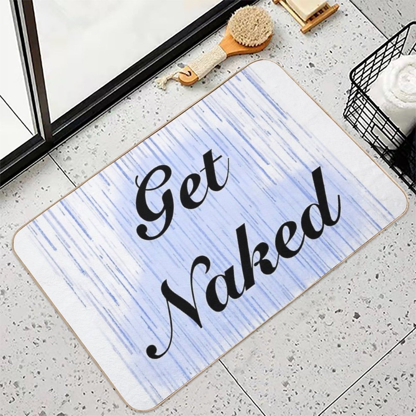 Get Naked  Non-Slip Bath Mat