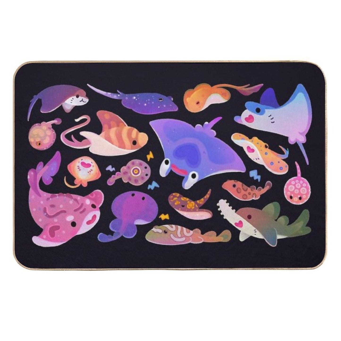 Ray Day 2  Dirt-Trapping Bath Mat