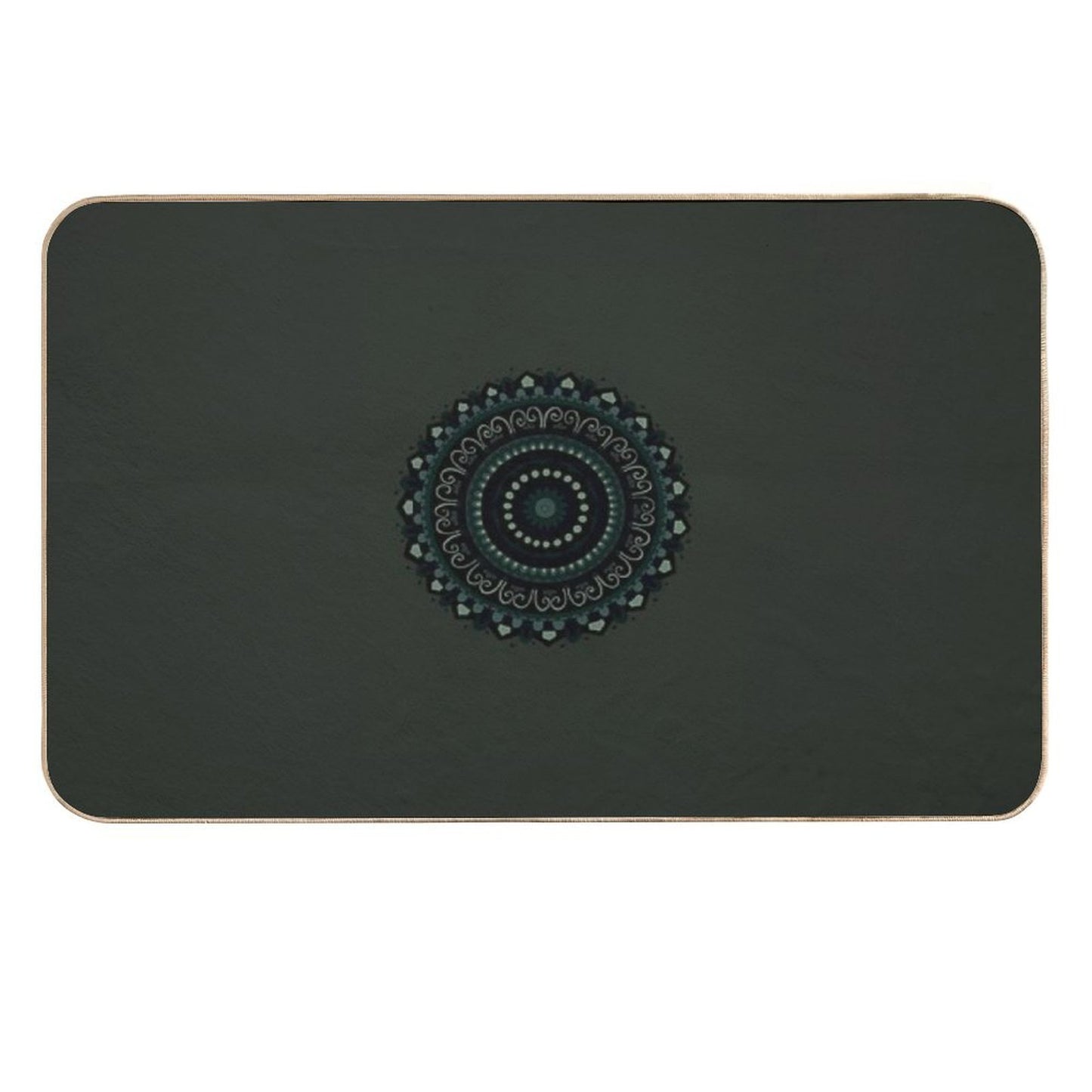 Mandala Art  Stain-Proof Bath Mat