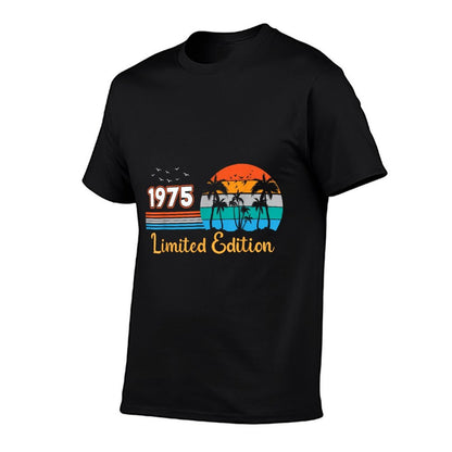 50th Birthday Man Woman 50 Years 1975 Decorative Funny Gift  Relaxed-fit T-Shirt