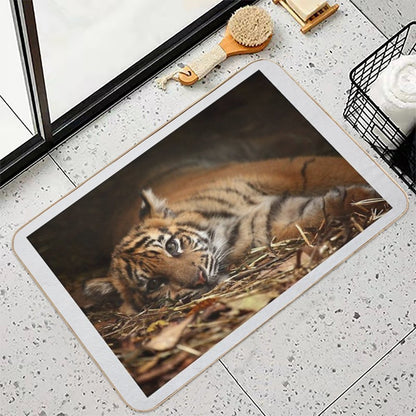 Baby Tiger - Model  Repositionable Bath Mat