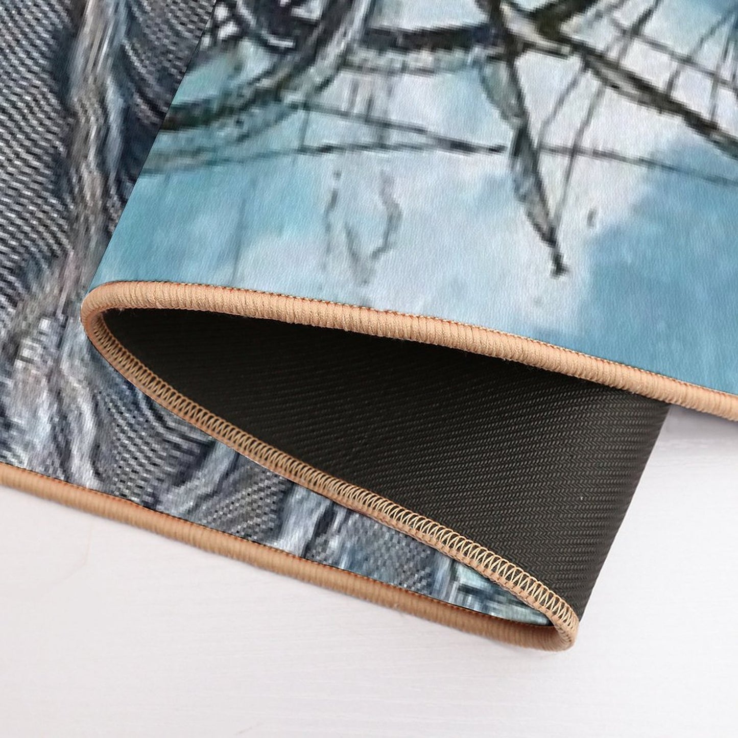 Sea Monster  Fade-Resistant Bath Mat