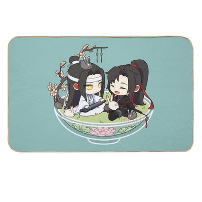 TheUNTAMED.BOWL.OF.WANGXIAN  Rapid-Drying Bath Mat