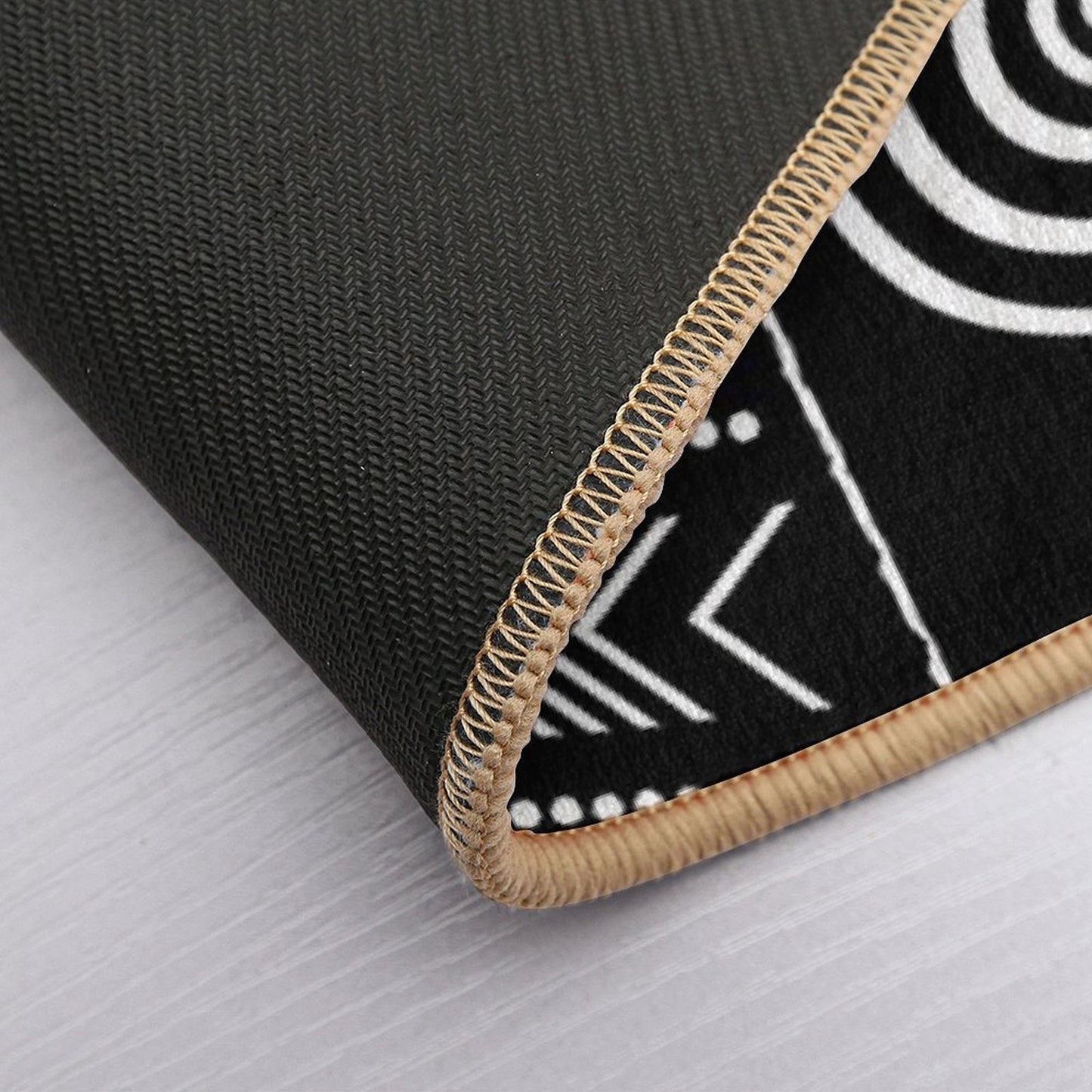 African Mud Cloth Artistry Art  Long-Lasting Bath Mat