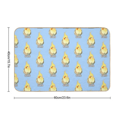 Cockatiel BORB  High-Traffic Bath Mat