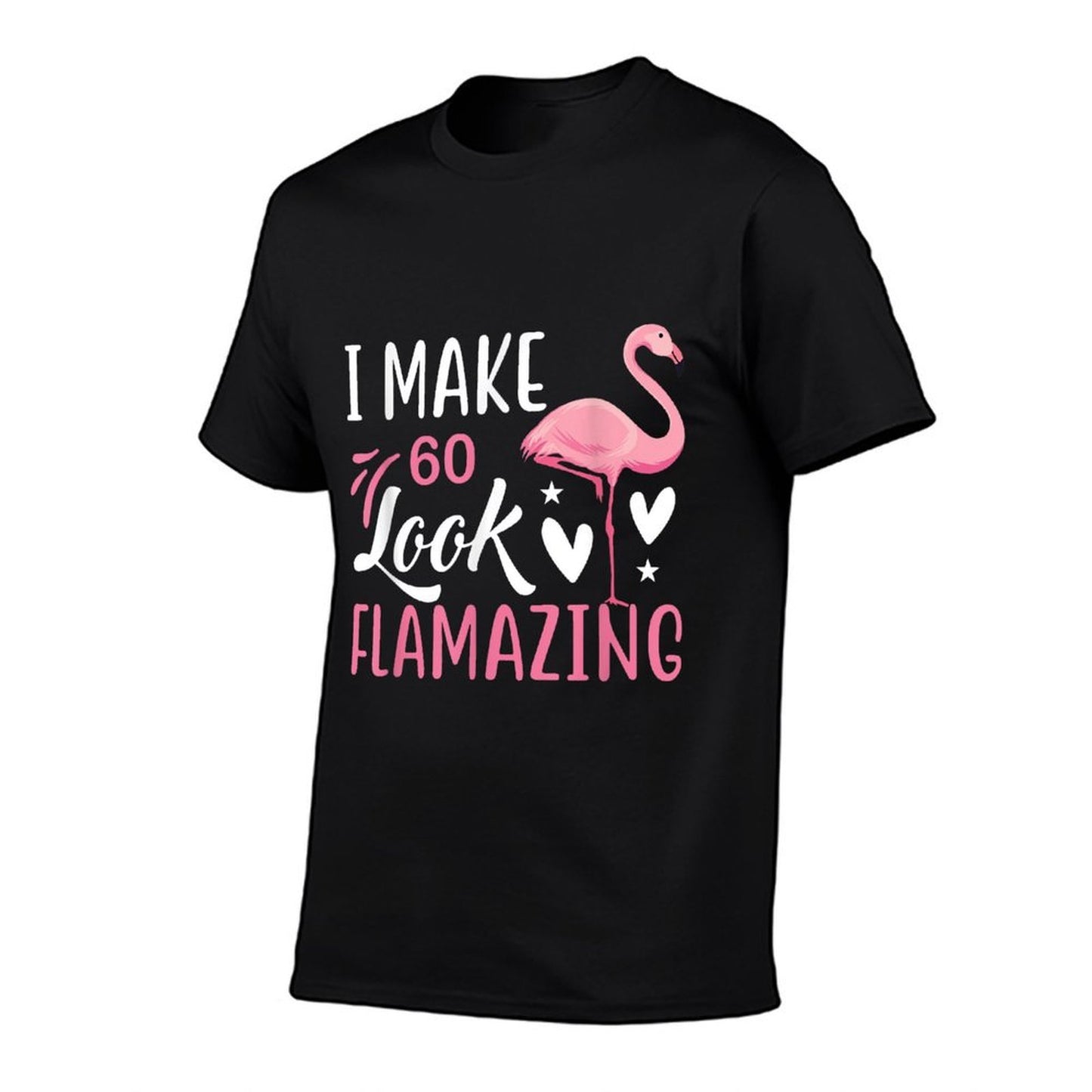 I Make 60 Look Flamazing Cute Flamingo 60th Birthday  Lightweight T-Shirt