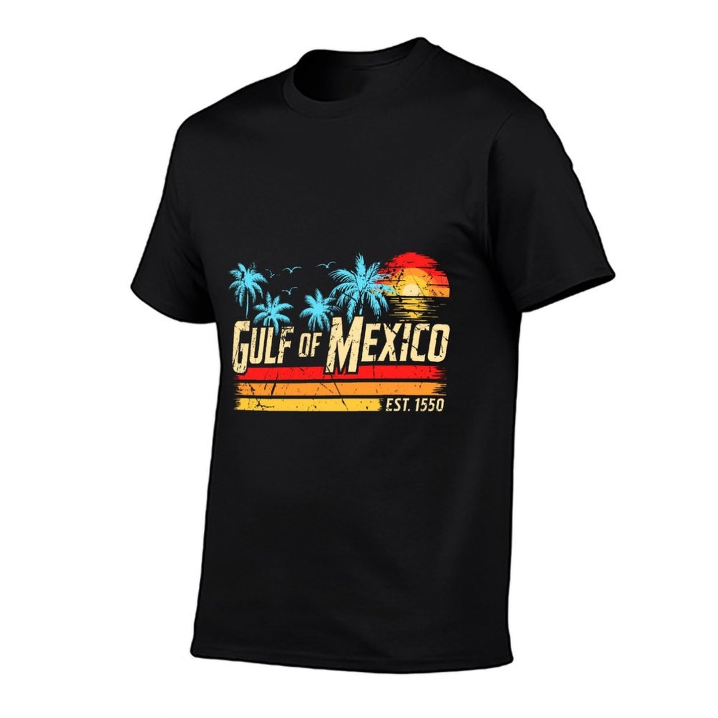 Gulf of Mexico Forever Retro Vintage Beach  Vintage-inspired T-Shirt