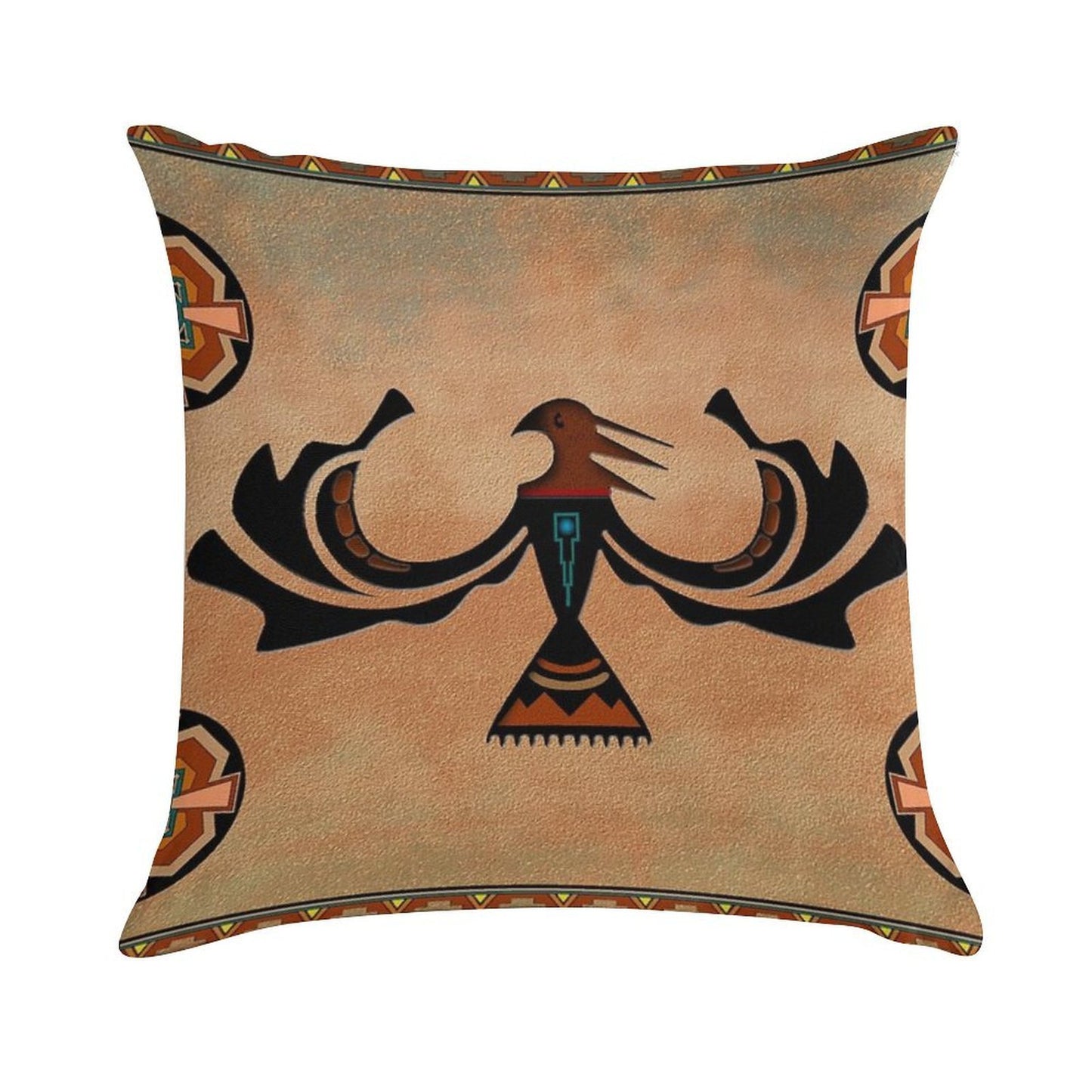 Crow-The Shapeshifter Soft Style Accent Throw Pillow
