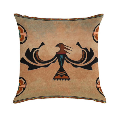 Crow-The Shapeshifter Soft Style Accent Throw Pillow