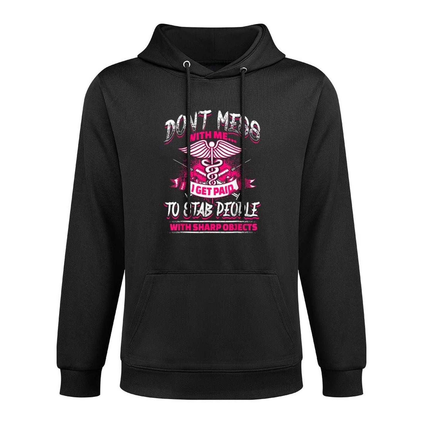 STAB PEOPLE Funny Nurses Nursing RN LVN Easy Care Hoodie