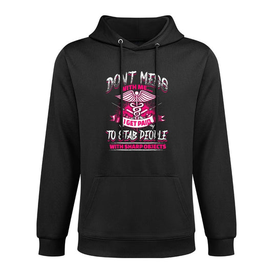 STAB PEOPLE Funny Nurses Nursing RN LVN Easy Care Hoodie