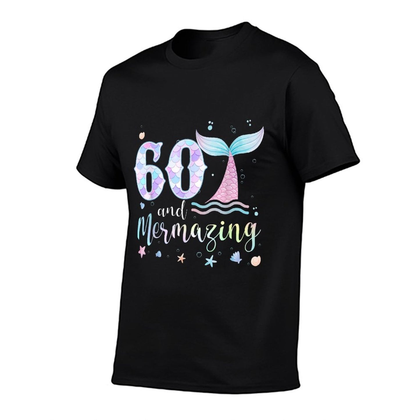 60th Birthday Mermaid Mermazing 60 Years Old Bday Comfortable T-Shirt