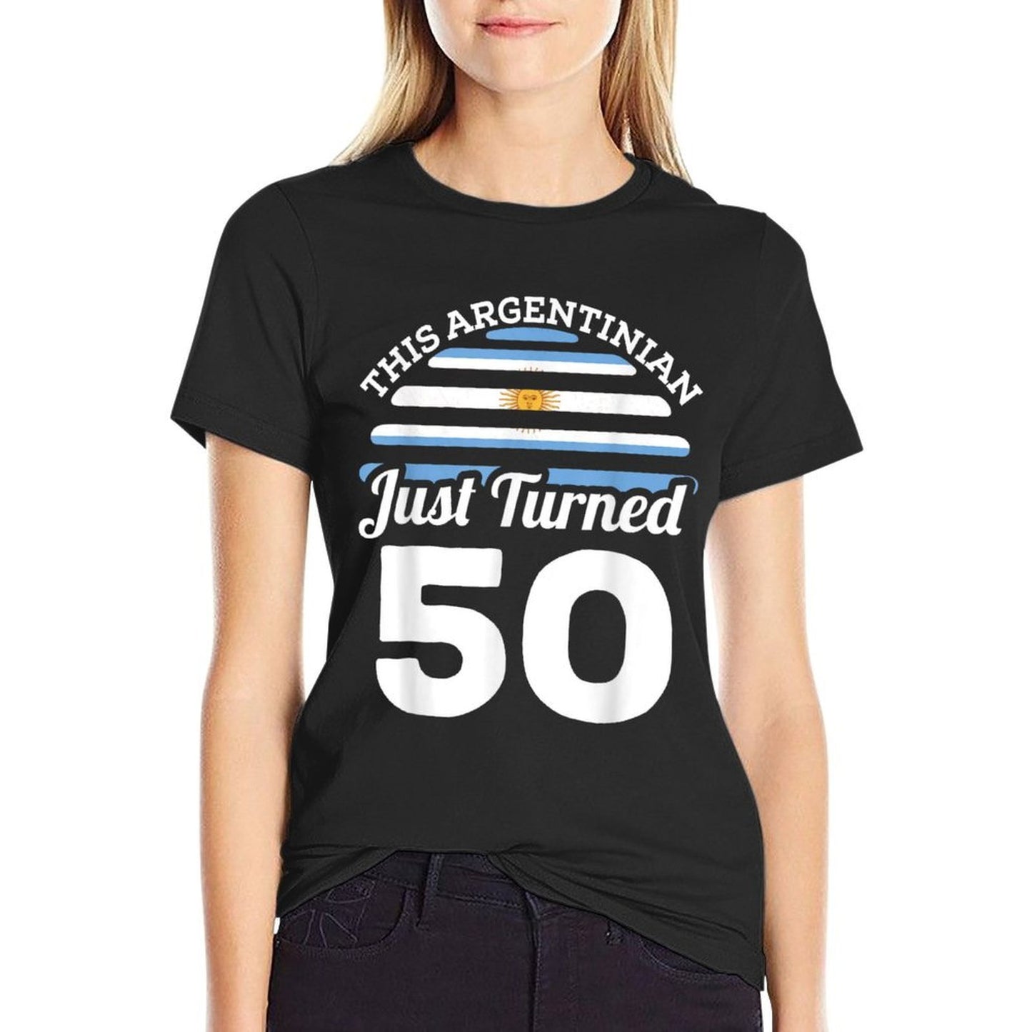 This Argentinian Just Turned 50 Argentina 50th Birthday Gift  Moisture-wicking T-Shirt