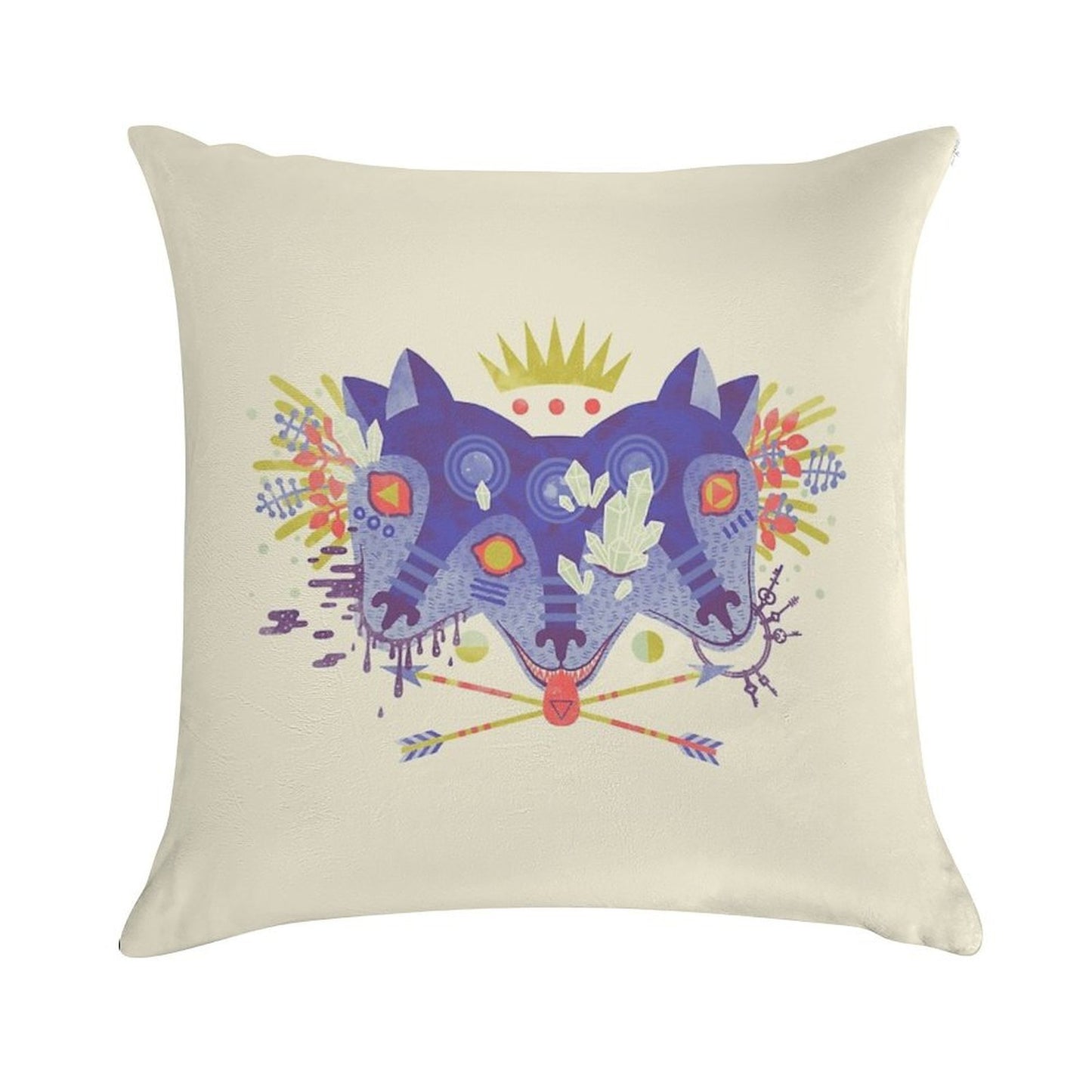 The Gatekeeper Soft Warmth Comfort Throw Pillow