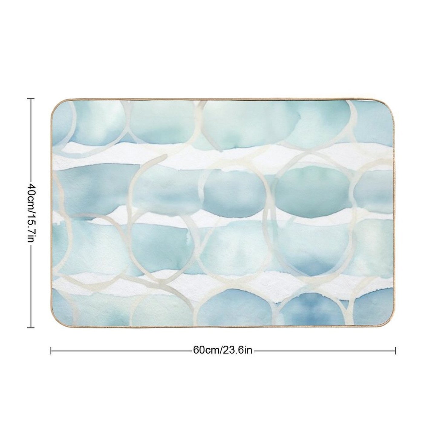 Serenity Shores  Easy Maintenance Bath Mat