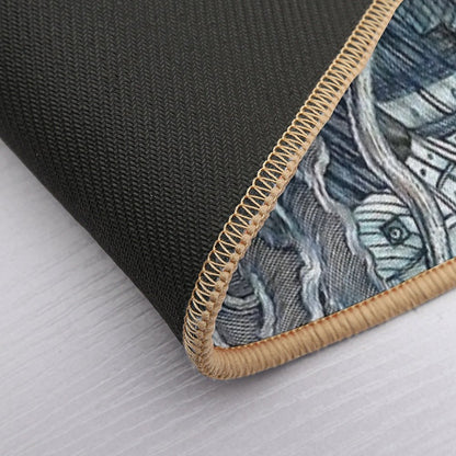 Sea Monster  Fade-Resistant Bath Mat