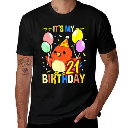 Its My 21st Birthday Parrot Bird  Classic T-Shirt