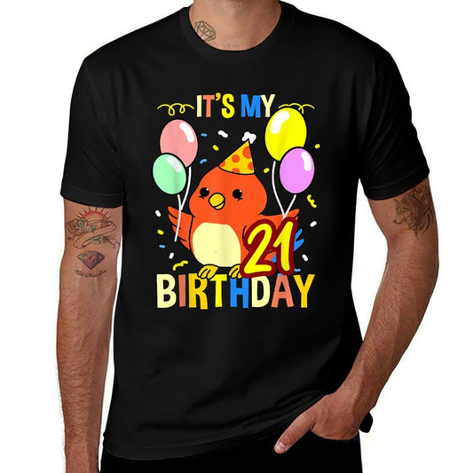 Its My 21st Birthday Parrot Bird  Classic T-Shirt