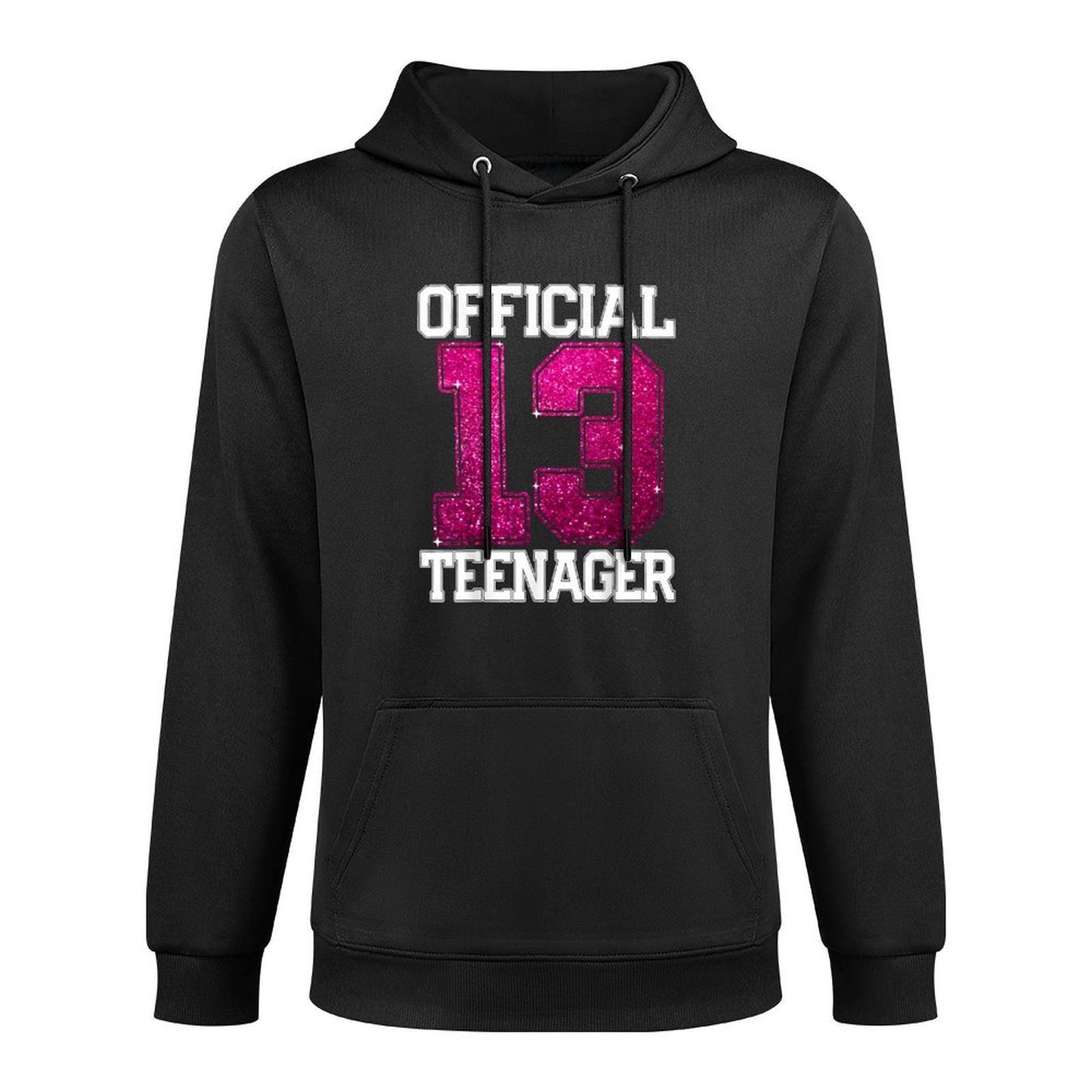 OFFICIAL TEENAGER 13th Birthday 2012 Bday Girls Gift Kangaroo Pocket Hoodie