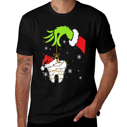 Christmas To-oth Dentist Dental Assistantth Pajamas Xmas  Eco-friendly Material T-Shirt