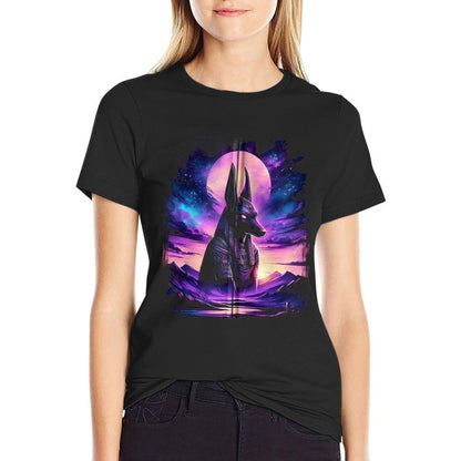 Anubis in Twilight Zip  Easy-care T-Shirt