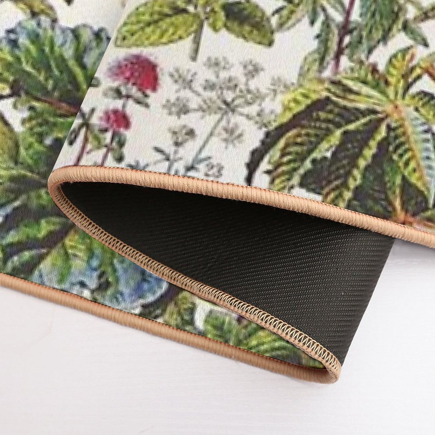 Adolphe Millot - Plantes Medicinales A - French Vintage Poster  Rapid-Drying Bath Mat